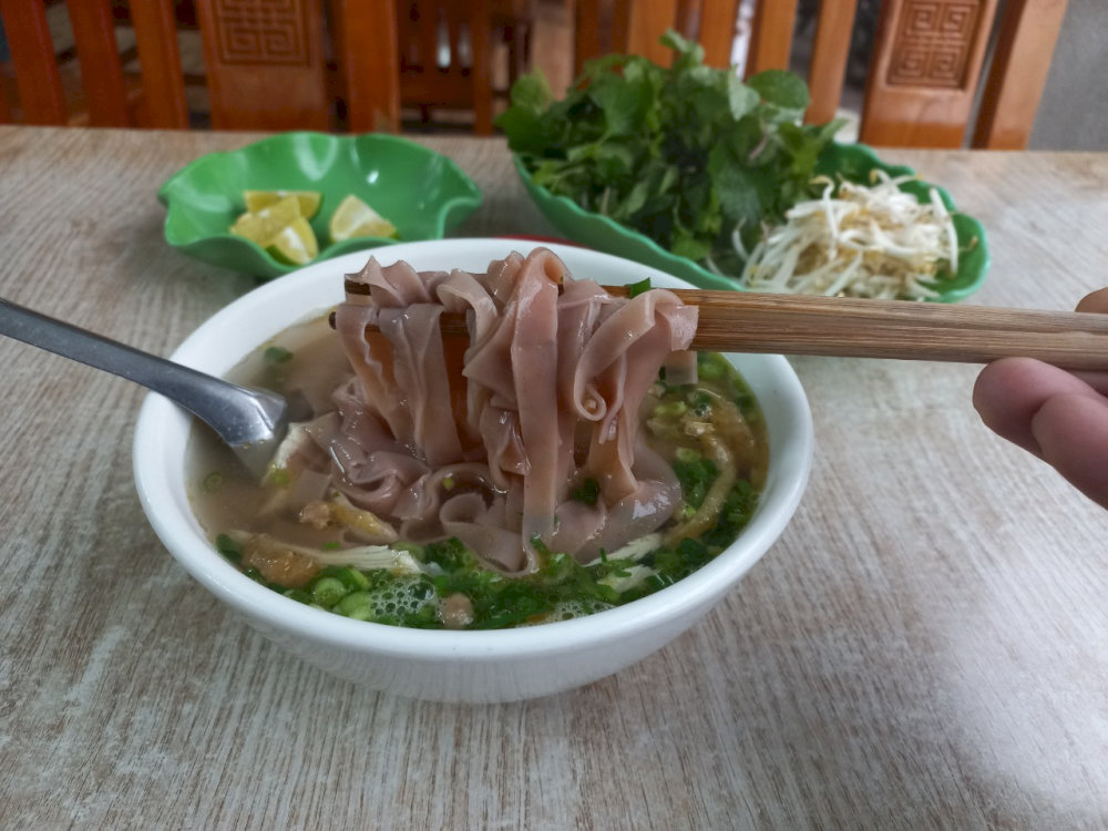 Phở hồng Bắc Hà 